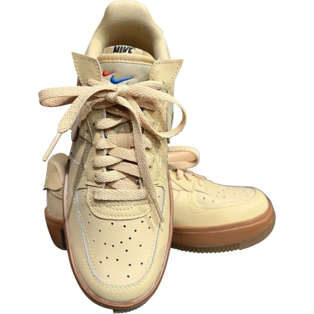 Nike Air Force 1 Fontanka Sesame Tennis Shoes‎ DH1290-201 Women's 7.5